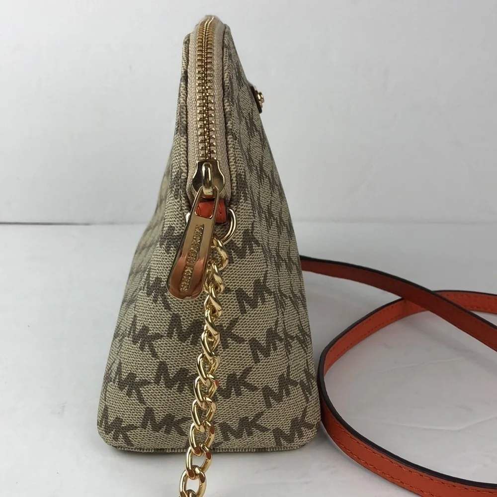 Michael Kors Cindy Signature Dome Crossbody